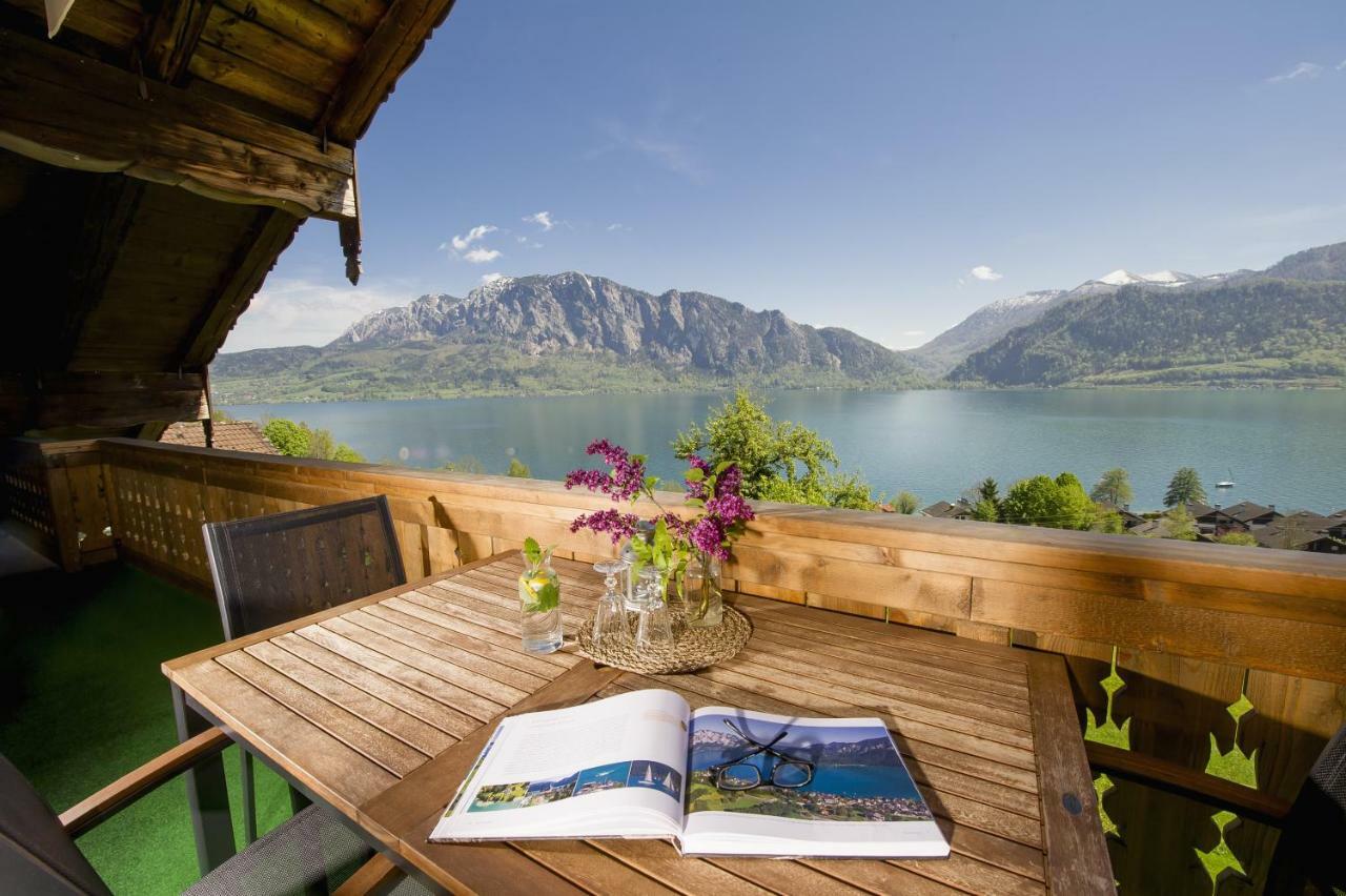 Exklusiv Apartment Scheichl Unterach am Attersee Exteriör bild